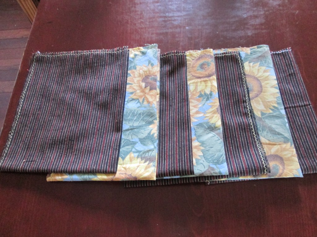 Napkins, Bread and Chocolate Napkins, Bread and Chocolate