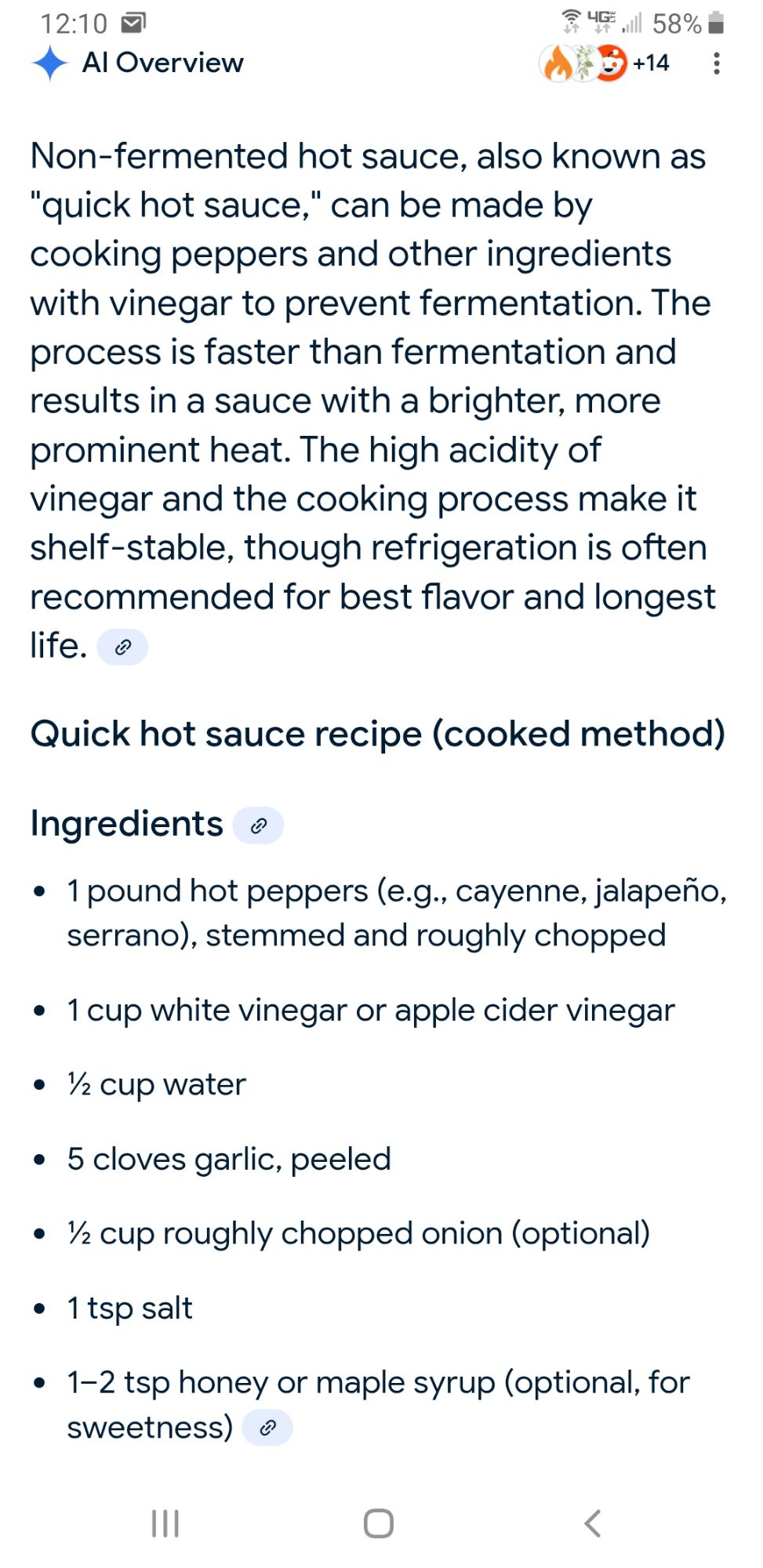 Quick Hot Sauce…No&nbsp;Fermentation