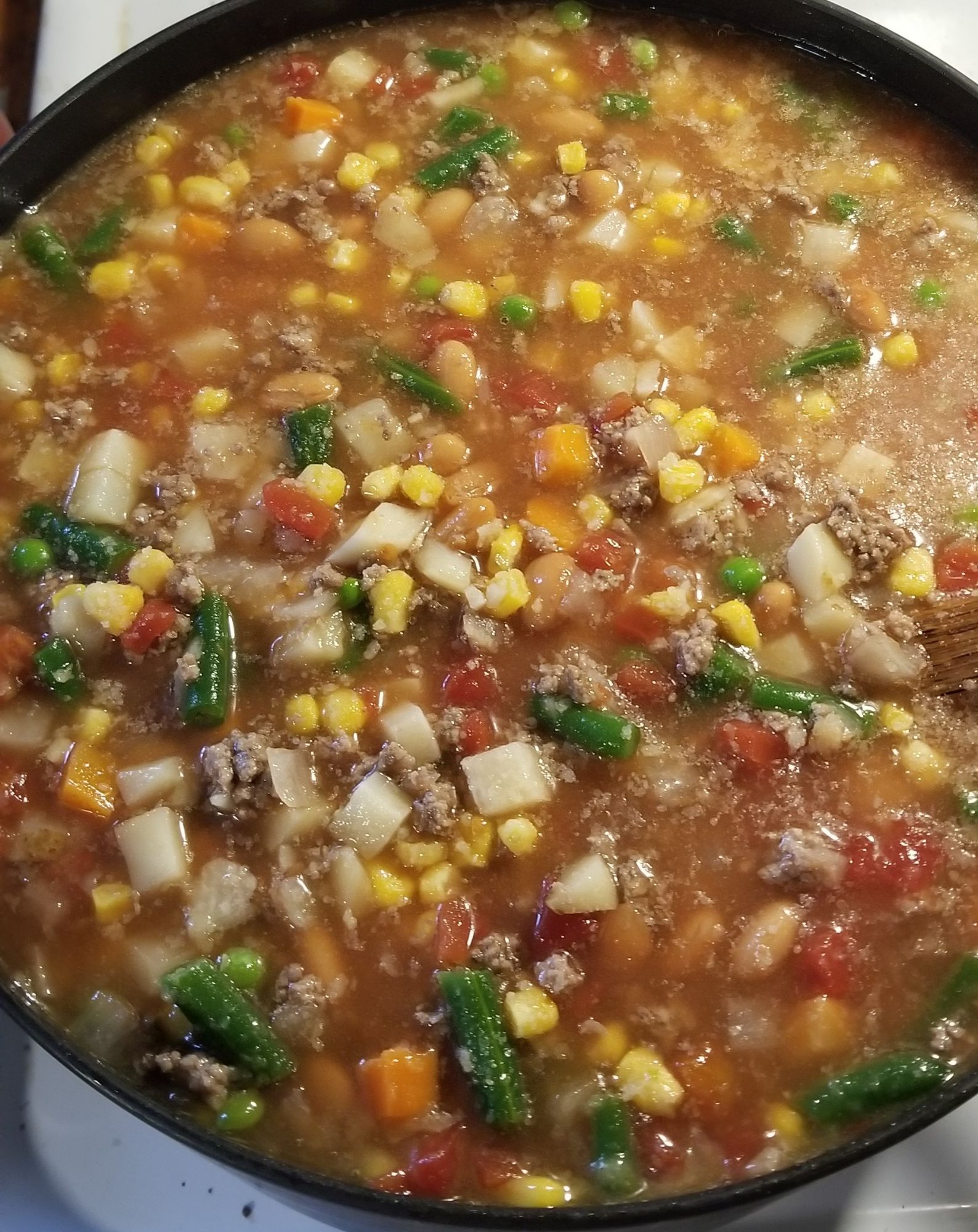 Homemade Vegetable Beef&nbsp;Soup